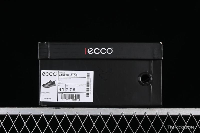 Ecco Pure Color Block Slip-Resistant耐磨耐磨运动鞋 41522801001