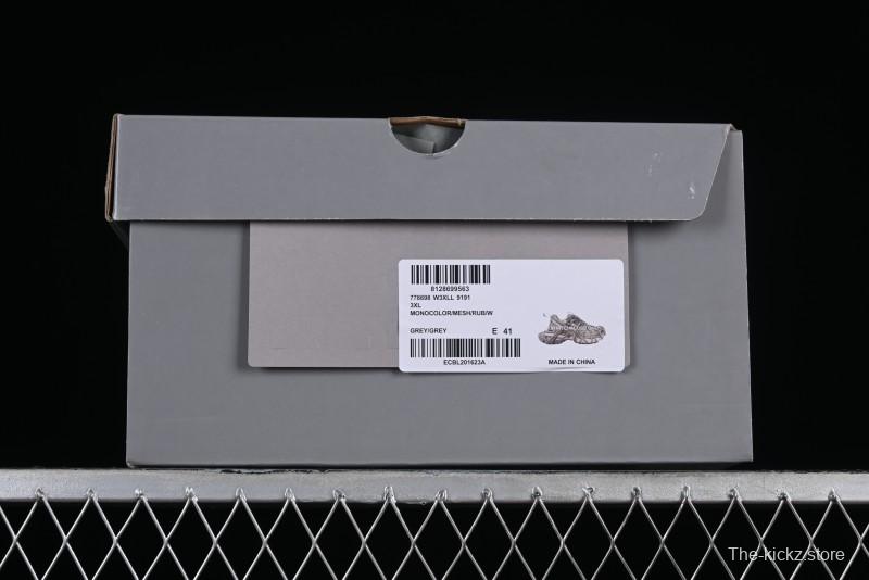 Balenciaga Phantom Sneaker 10th Generation Lace-Up Running Shoes with Transparent Heel Strap - W3XLL9191