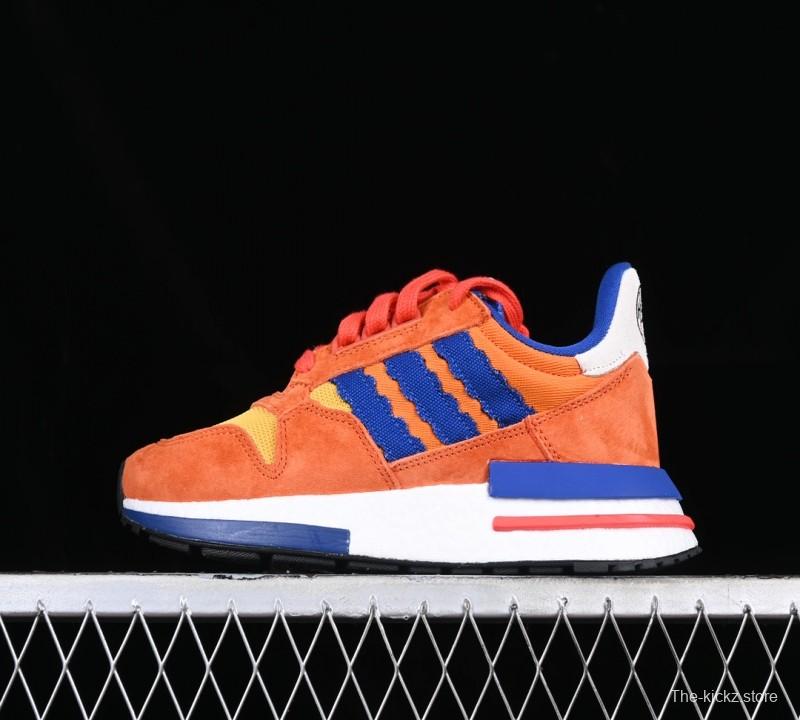 Adidas ZX500 RM Boost Retro Running Shoes with Full-Length Boost Midsole - D97046