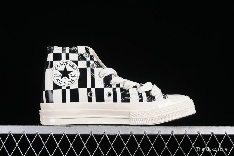 Converse 1970s Summer New Checkerboard High Top Casual Canvas Shoes - A08764C