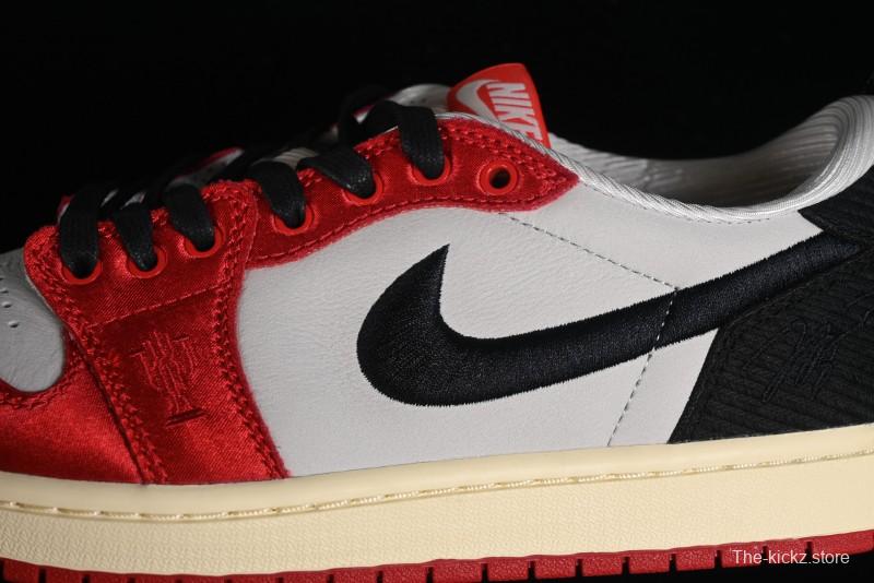 Nike Trophy Room x Jordan 1 Low OG "Away" Casual Sneakers - FN0432-100