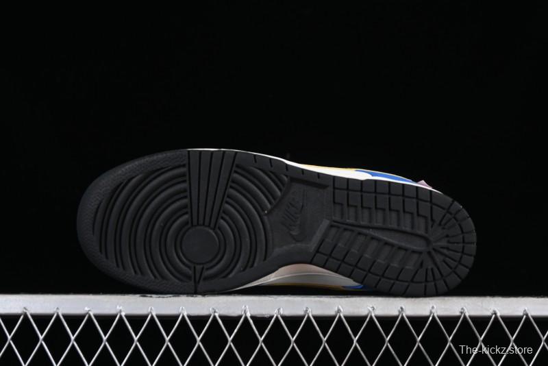 Nike SB Dunk Low Power Rangers Triceratops Colorway Low-Top Casual Skateboarding Shoes - ZZ1998-007