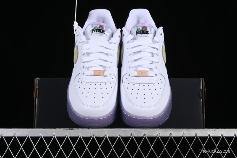 Nike Air Force 1 '07 Low Casual Sneakers with Full-Length Air Cushion - HF5719-139