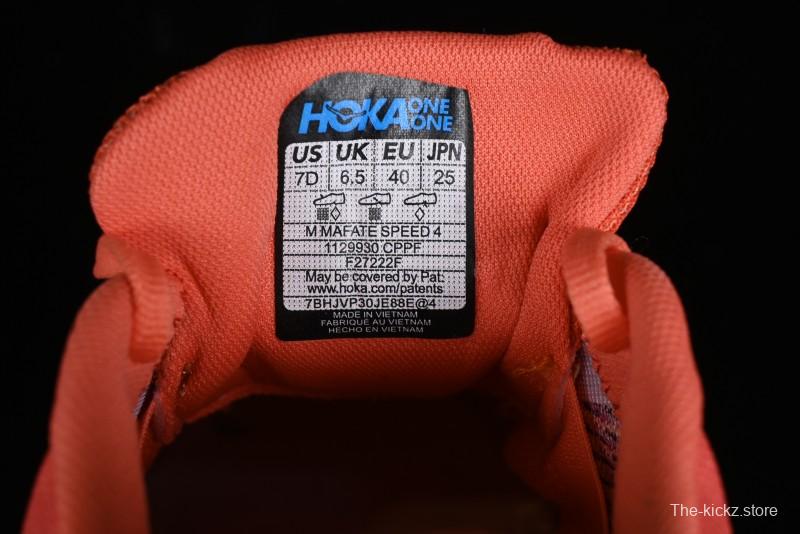 Hoka One One Mafate Speed 4 Low-Cut Professional Trail Running Shoes - 1129930 CPPF