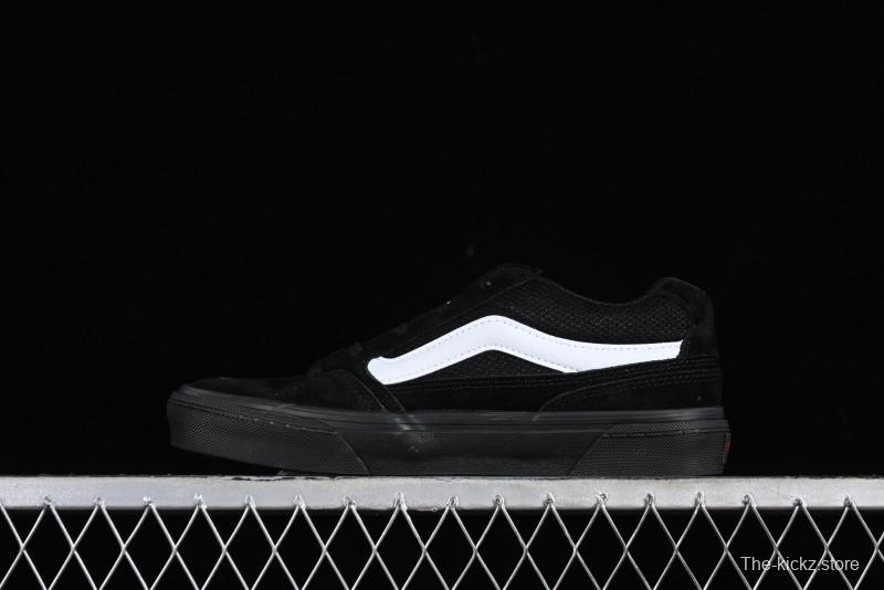 Vans Caldrone Classic Black Retro Skate Shoes - VN0007P9BA2