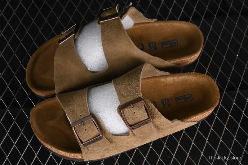Birkenstock Birkenstock Sandals Series Soft Suede Leather with Lambswool Insole and Cork Midsole - G.D4