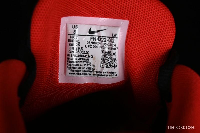 Nike Precision VII 6th Gen Low Top Basketball Shoes with Shock Absorption Anti-Slip and Wear-Resistant for Game Control - FN4322-002