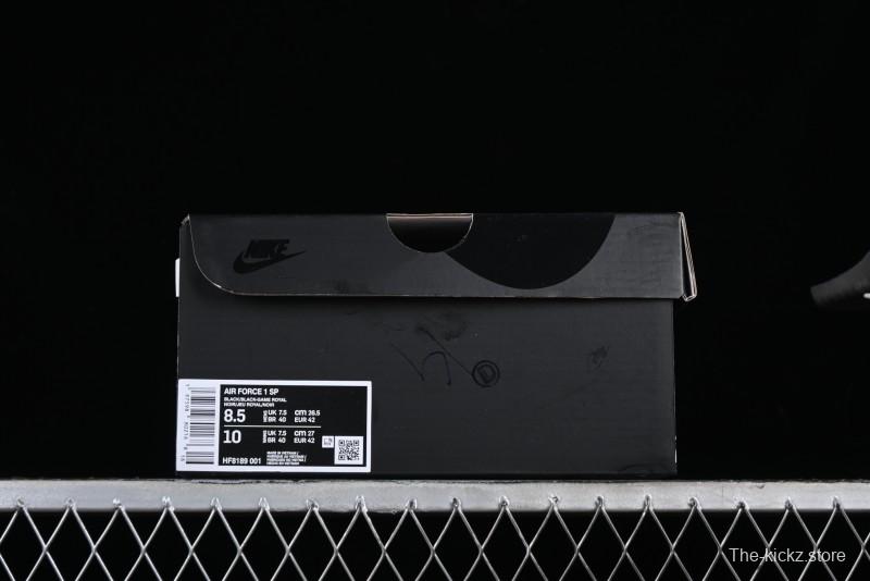 Nike Air Force 1 '07 Low Casual Sneakers with Full-Length Air Cushion - HF8189-001