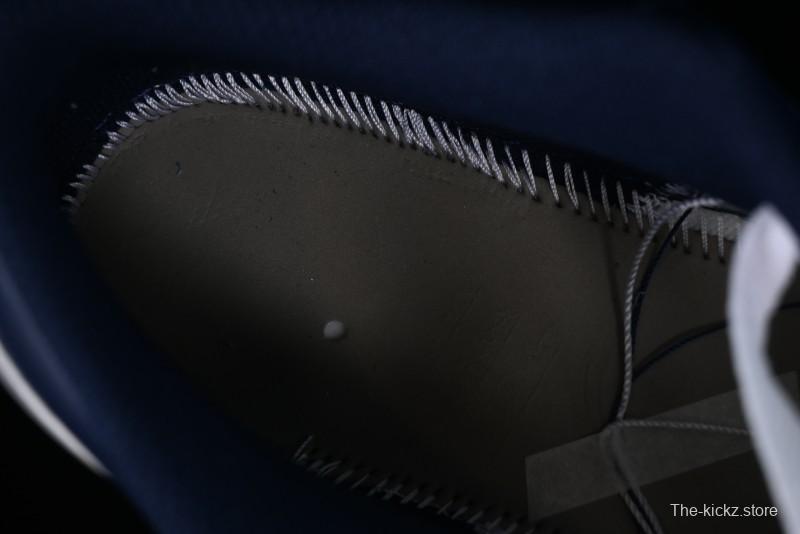 Nike Air Jordan 1 Low AJ1 White Blue Grey Low Top Lifestyle Basketball Shoes - 553558-141