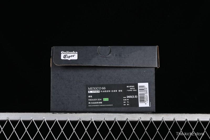 Onitsuka Tiger Mexico 66 Low-Top Leather Casual Running Shoes - 1183A201-304