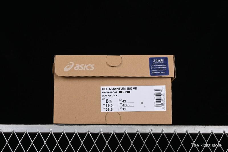 Asics Gel-Quantum 180 VIII Retro Breathable Casual Shoes with Cushioning for Men - 1201A631-001