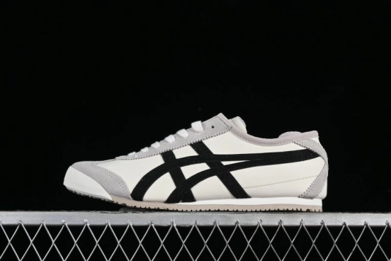 Onitsuka Tiger Mexico 66 Low-Top Leather Casual Running Shoes - 1183B391-200