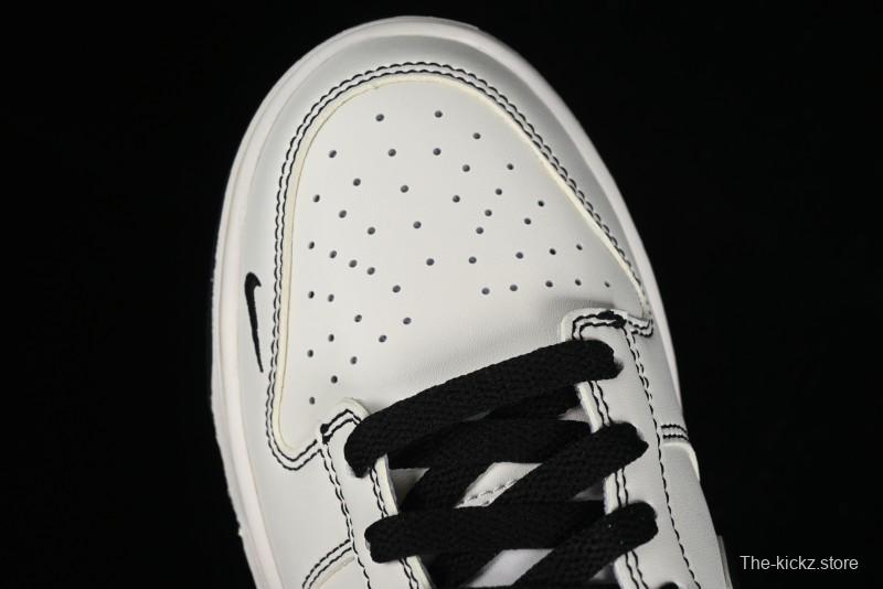 Nike SB Dunk Low OFF-WHITE Collaboration - Anniversary Edition Customized Low-Top Casual Skate Shoes - DJ2024-003