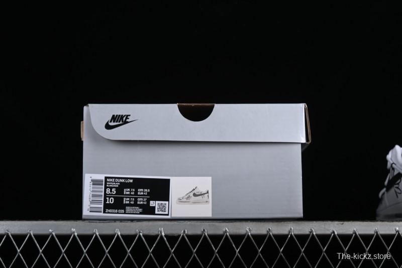 Nike Air Force 1 '07 Low Daisy Print Casual Sneakers with Lace-Up - ZH0316-025