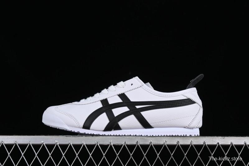 Onitsuka Tiger Mexico 66 Low-Top Leather Sneakers for Casual Running - D508K-0190