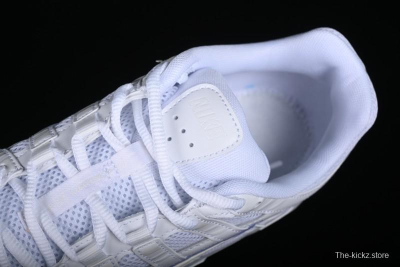 Nike P-6000 PRM Retro Casual Sneakers with Lightweight Design - BV1021-102