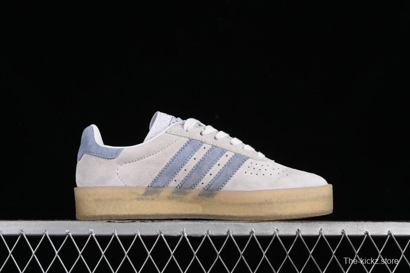 Kith x Clarks x Adidas Originals 8th Street Samba IE4035 Street Series Samba Low-Top Retro Casual Sneakers - IE4035