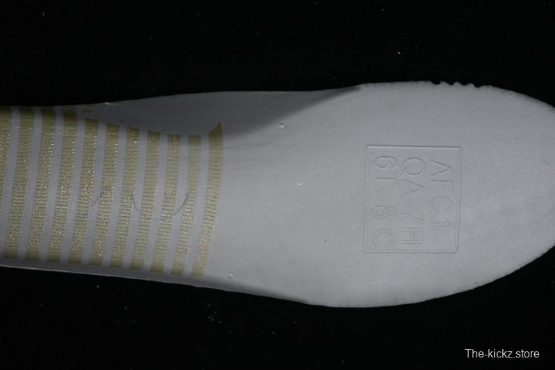 Nike Air Force 1 '07 Low Casual Sneakers with Anime-Inspired Hand-Painted Design, Broken Swoosh Shadow Effect, Brown/Black - CW2288-111