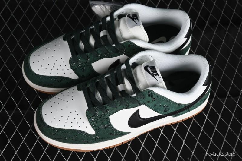 Nike Dunk Low Green Snake SB Low-Top Casual Skate Shoes - FQ8893-397