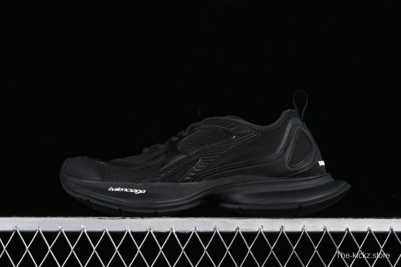 Balenciaga Circuit Lightweight Distressed Print Round Toe Fashion Casual Shoes - WFLGY1000