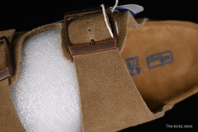 Birkenstock Birkenstock Sandals Series Soft Suede Leather with Lambswool Insole and Cork Midsole - G.D4