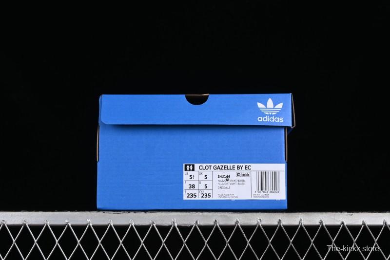 Adidas CLOT x Adidas Originals Gazelle IH3144 Retro Casual Slip-Resistant Wear-Resistant Low-Top Sneakers - IH3144