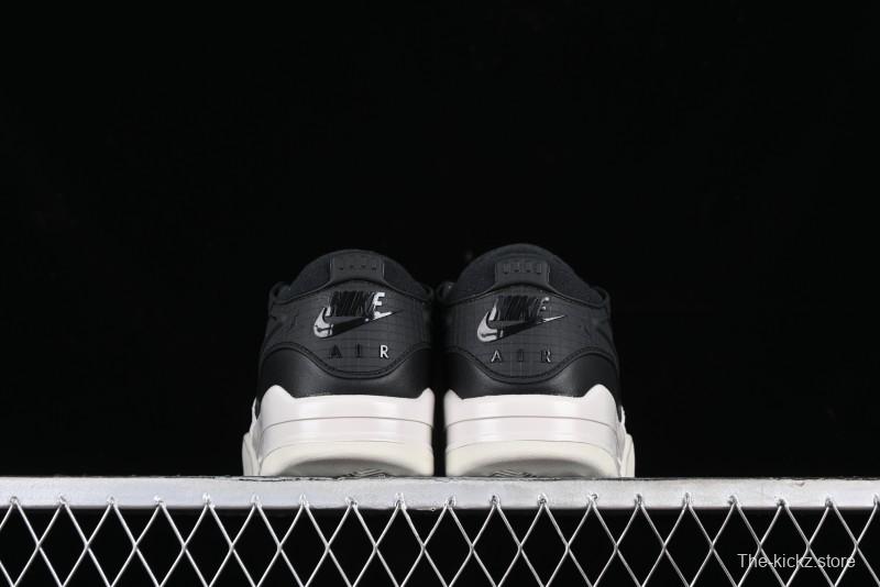 Nike Air Jordan 4 Remastered Sneakers in Black, Light Bone, and Dark Gray - FQ7939-001