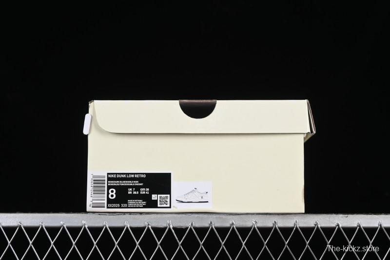 Nike SB Dunk Low LV Collaboration - Double Swoosh Blue Sole Anniversary High-End Custom Low-Top Casual Skate Shoes - XX2025-320