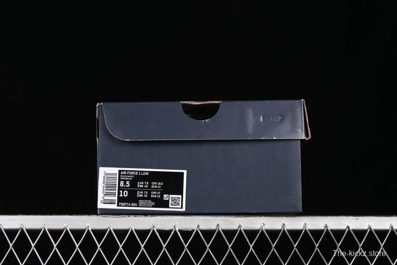 Nike Air Force 1 '07 Low Casual Sneakers with Full-Length Air Cushion - FQ8714-004