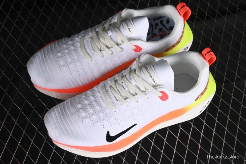 Nike ZoomX Infinity Run 4 Professional Cushioned Running Shoes with Knit Upper - HJ4916-100