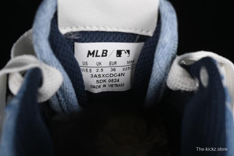 New York Yankees MLB Chunky Liner Denim Basic Platform Sandals - 3ASXCDC4N50BLS