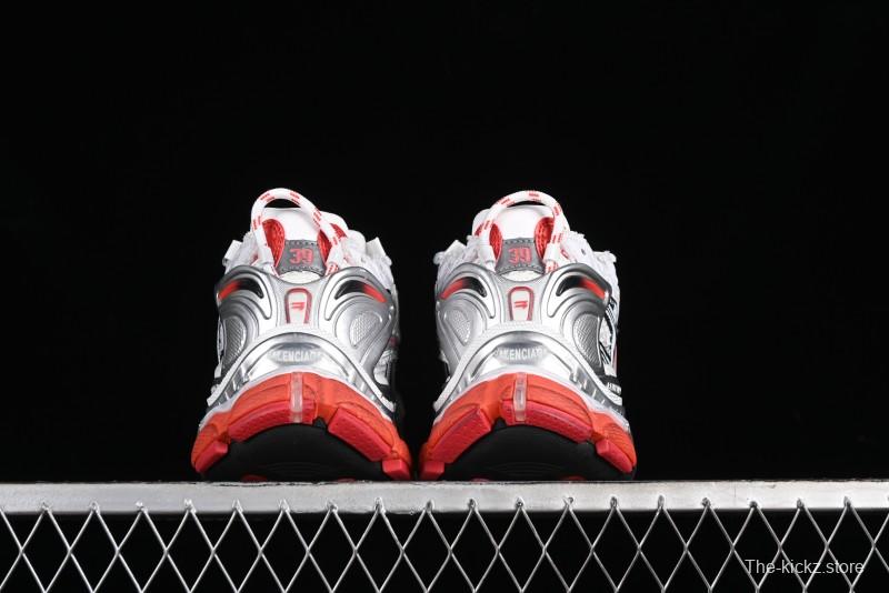 Balenciaga Runner Kith Four Color Retro Casual Sneakers - W3RMU9016