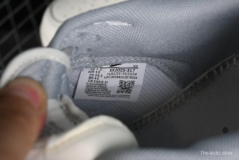 Nike SB Dunk Low Supreme Collaboration - Off White Gray Double Swoosh Anniversary Custom Low-Top Casual Skate Shoes - XX2025-317