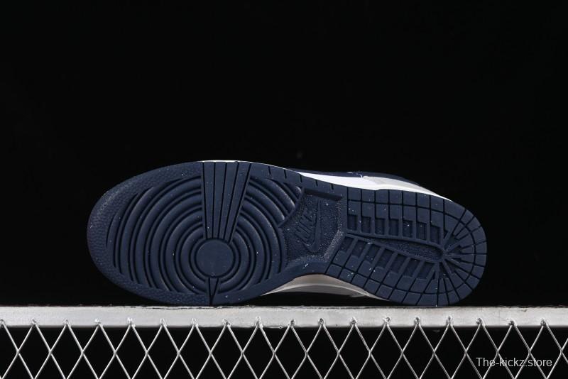 Nike Dunk Low SB Casual Sneakers in Photon Dust and White with Obsidian Accents - HF4299-001