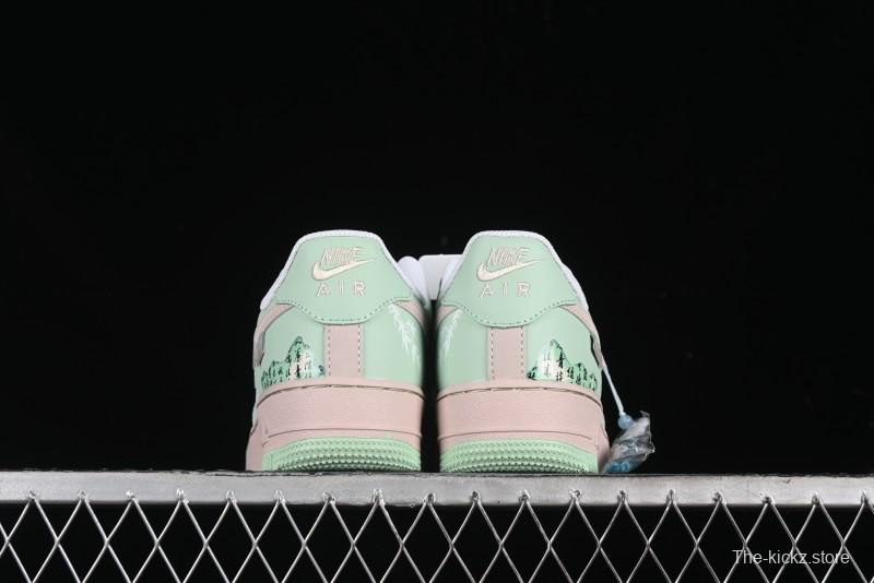 Nike Air Force 1 '07 Low Casual Sneakers 'Jianlou House' - DB3301-099