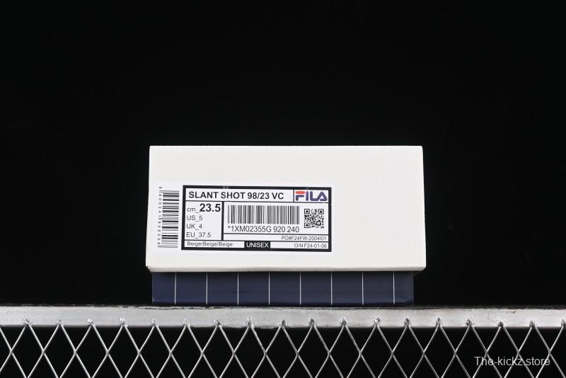 Fila Slant Shot 98/23 Comfortable Versatile Breathable Low-Top Tennis Shoes - 98/23