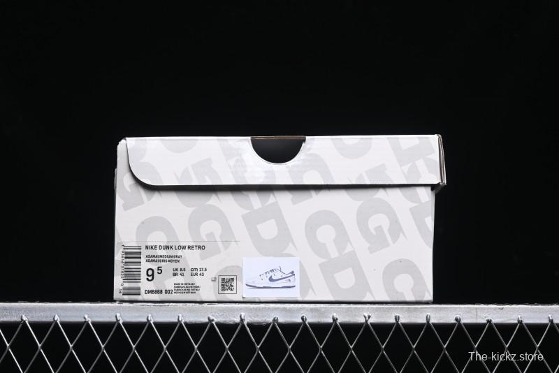 Nike SB Dunk Low The North Face Collaboration Anniversary Edition Customized Low-Top Casual Skate Shoes - DM6868-002