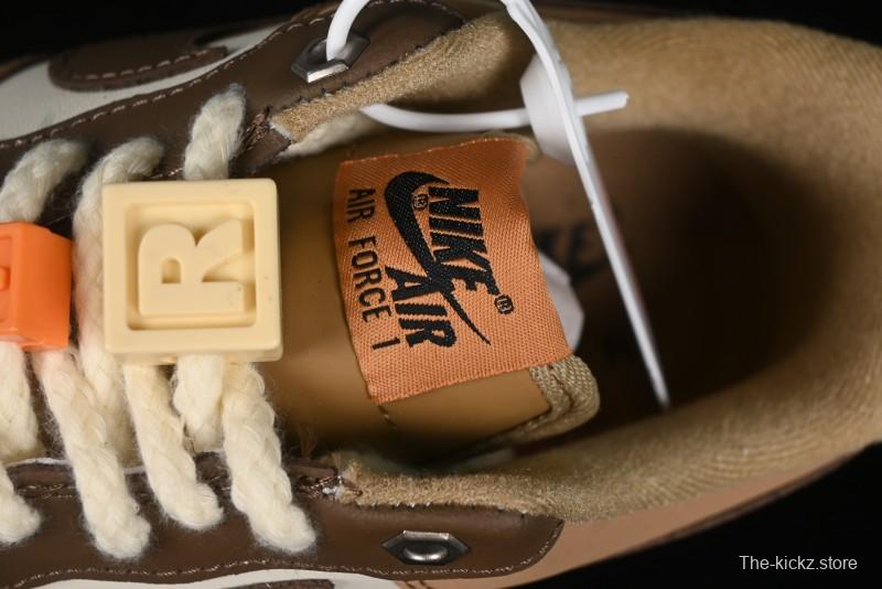 Nike Air Force 1 '07 Low Maillard Bear Casual Sneakers - CJ9297-999