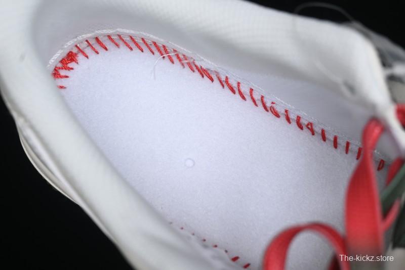 Nike Air Force 1 '07 Low The North Face Collaboration - Beige Red Green Color Block Low-Top Casual Sneakers - XZ6188-011