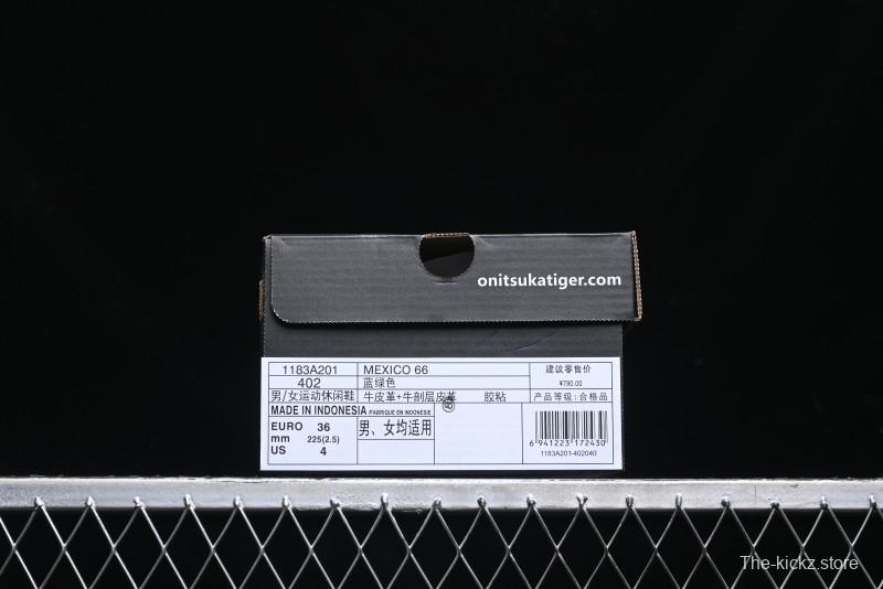 Onitsuka Tiger Mexico 66 Low-Top Leather Running Shoes - 1183A201-402