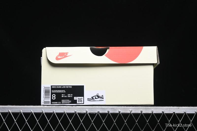 Nike SB Dunk Low Stussy Triple Collaboration - Patchwork Black Swoosh Anniversary Custom Low-Top Casual Skate Shoes - YX5066-222