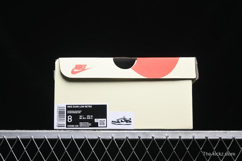 Nike SB Dunk Low Stussy Collaboration - Anniversary High-End Customized Low-Top Casual Skate Shoes - YX5066-209