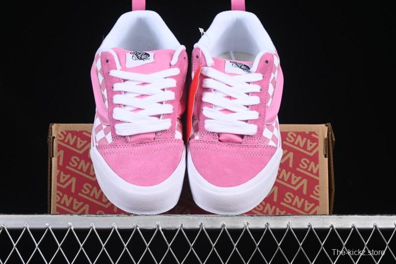 Vans Knu Skool Low-Top Retro Chunky Sneakers with Original Big Logo - VN000CRPBAK