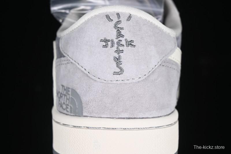 Nike Travis Scott x Fragment Design x Air Jordan 1 Low OG SP AJ1 Low Top Culture Casual Sneakers - XS3086-008