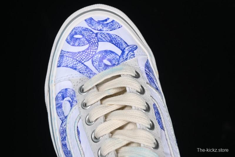 Vans Old Skool Year of the Snake Limited Edition Low-Top Casual Skate Shoes - VN000D57CDA