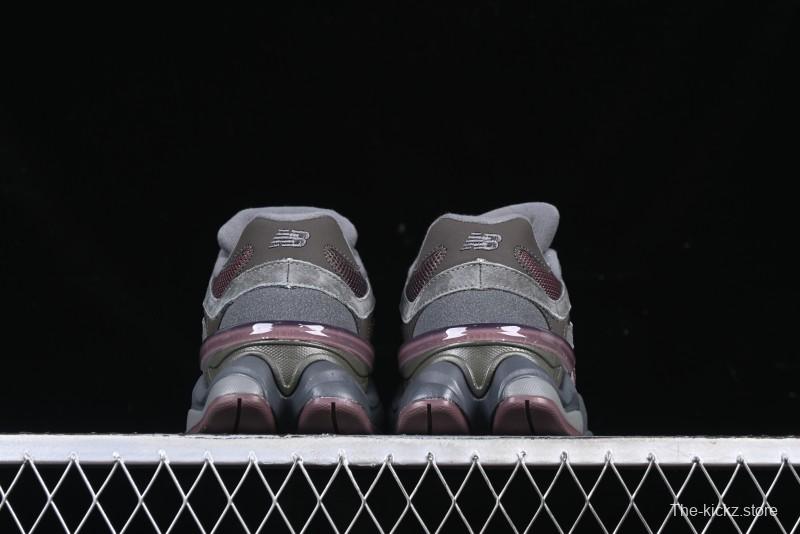 New Balance 9060 Retro Casual Running Sneakers with ABZORB Cushioning Technology - U9060BCG
