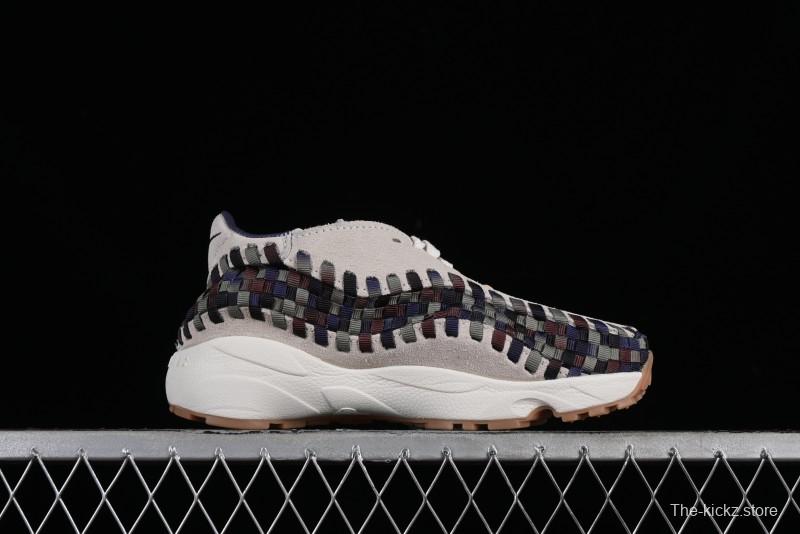 Nike Air Footscape Woven Asymmetrical Weave Slip-Resistant Low-Top Lifestyle Sneakers - FV3615-191