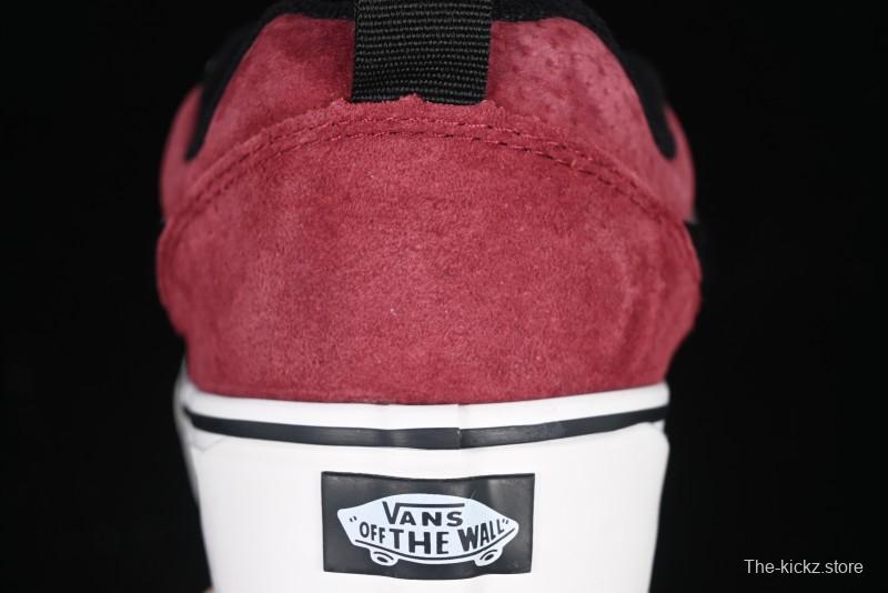 Vans Knu Skool DR Wine Red New Series Chunky Sneakers - VN000CZUVE8
