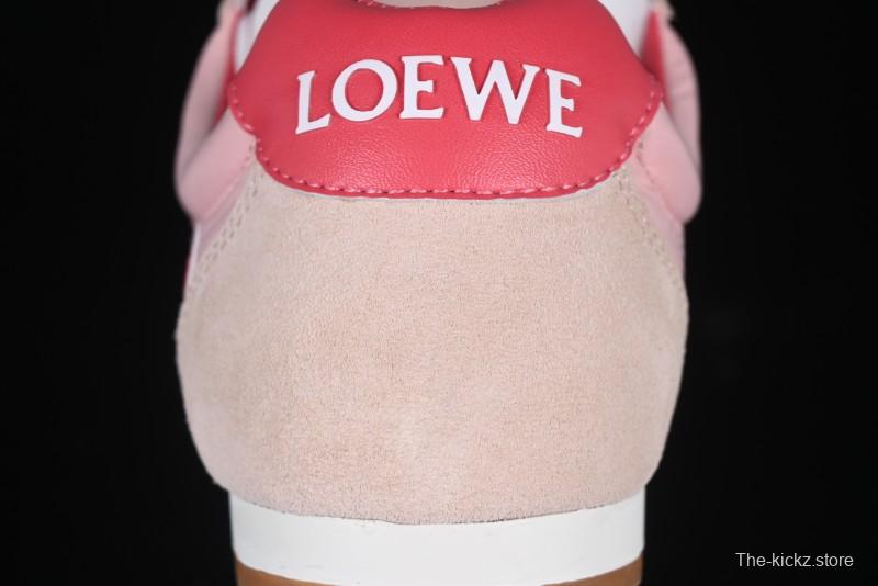 Loewe Ballet Runner 2.0 Sneakers Retro Style Lightweight Casual Sports Shoes - Pink Rose