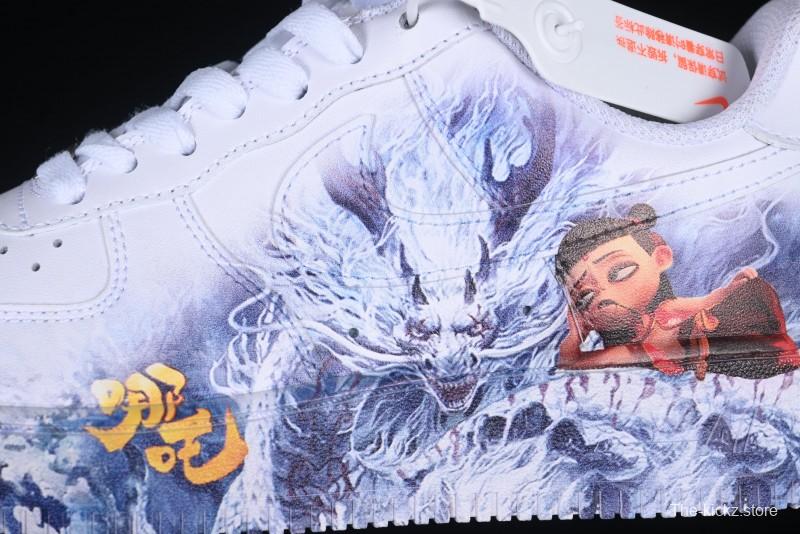 Nike Air Force 1 '07 Low Casual Sneakers with All-sole Air Cushion - DD8959-100